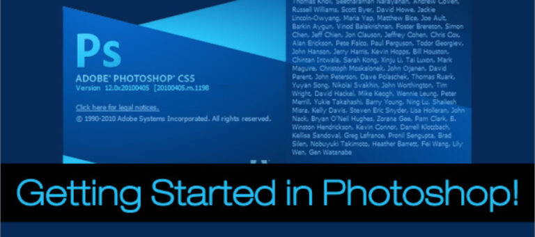 Photoshop Basics: Getting Started - Photoshop Tutorial