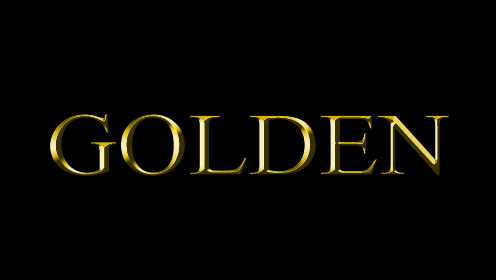 Learn how to make golden text.