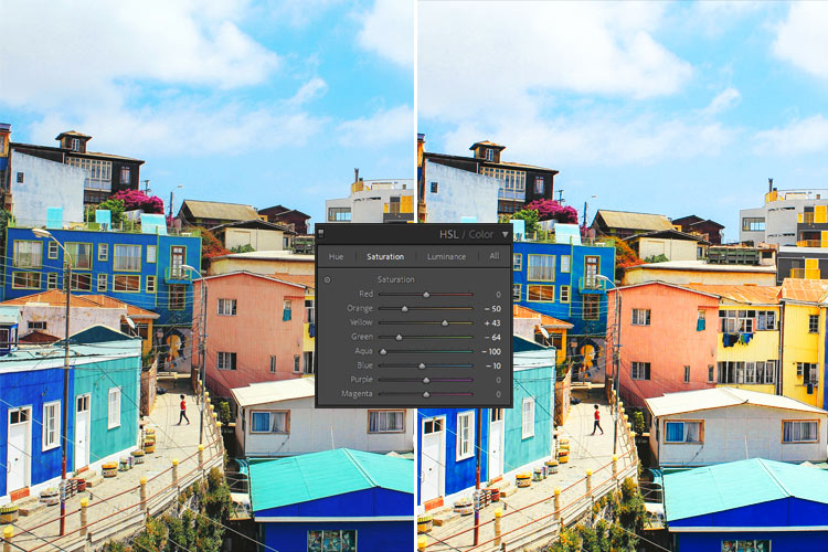 How to Use The HSL/Color Mixer Tool in Lightroom