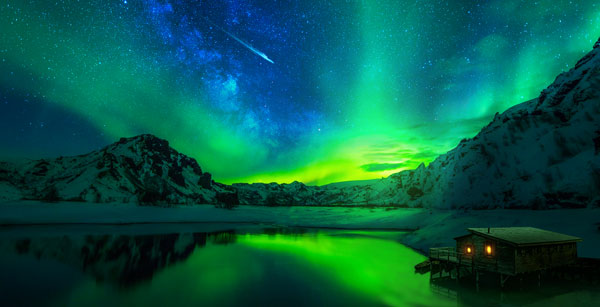How to Create an Aurora Landscape in Photoshop